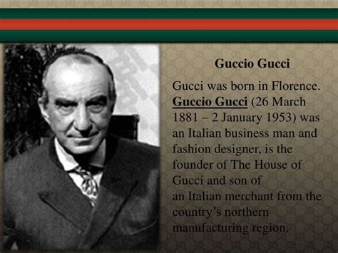 who created gucci brand